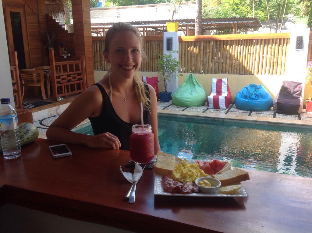 Gili T Sugar Shack Otel Gili Trawangan Dış mekan fotoğraf