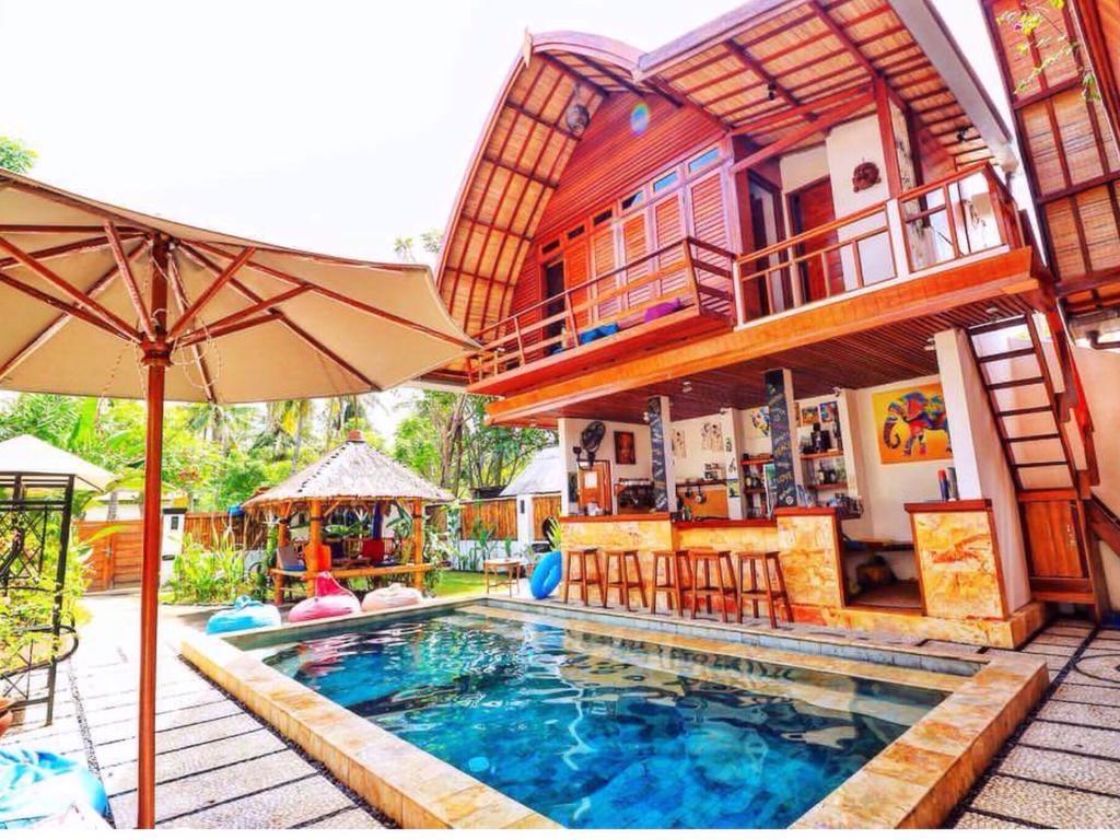 Gili T Sugar Shack Otel Gili Trawangan Dış mekan fotoğraf